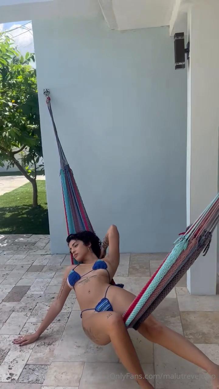 Malu Trevejo Bikini BTS Photoshoot Onlyfans Video Leaked Influencers